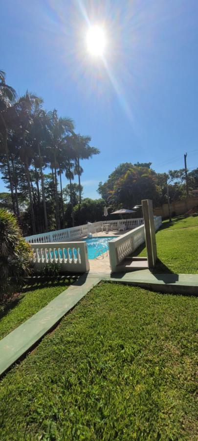 Linda Chacara Em Condominio Fechado Com Wifi De 300Mb - Atibaia Bagian luar foto