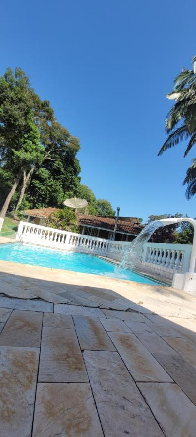 Linda Chacara Em Condominio Fechado Com Wifi De 300Mb - Atibaia Bagian luar foto